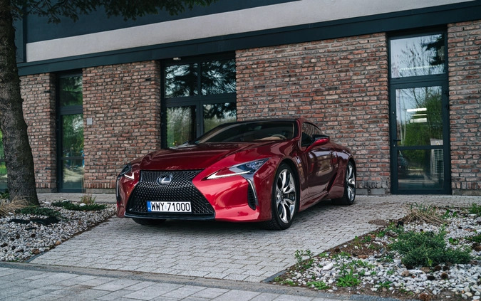 Lexus LC cena 369000 przebieg: 56200, rok produkcji 2019 z Katowice małe 211